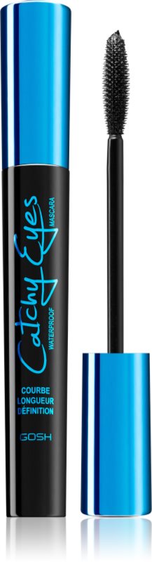 GOSH COPENHAGEN Catchy Eyes mascara rezistent la apă pentru alungirea genelor culoare 001 Black 8 ml