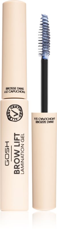 GOSH COPENHAGEN Brow Lift gel pentru sprancene perie 2 in 1 culoare 001 6 ml