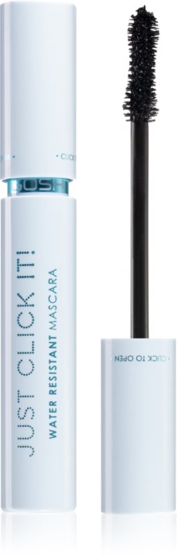 GOSH COPENHAGEN Just Click It! Water Resistant mascara pentru extra volum culoare Black 10 ml