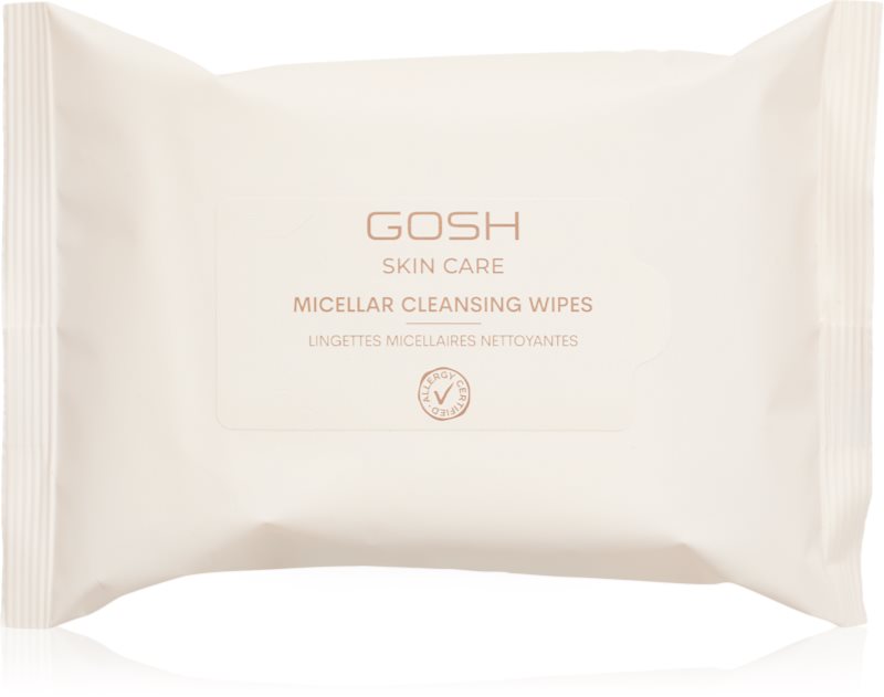 GOSH COPENHAGEN Skin Care Micellar Servetele demachiante 25 buc