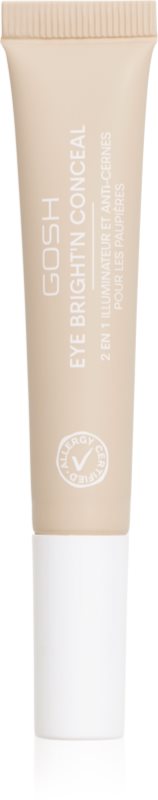GOSH COPENHAGEN Bright'n Conceal corector iluminator impotriva pungilor de sub ochi culoare Adjusting Skin 12 ml