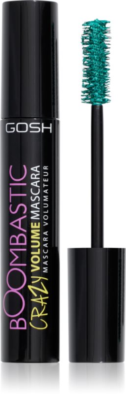 GOSH COPENHAGEN Boombastic mascara pentru volum culoare 007 Crazy Green 13 ml