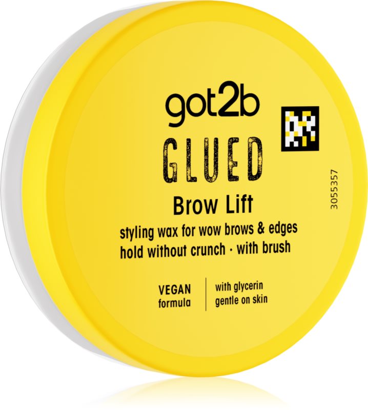 got2b Glued Brow Lift ceară de fixare pentru sprâncene cu pensula 12 ml