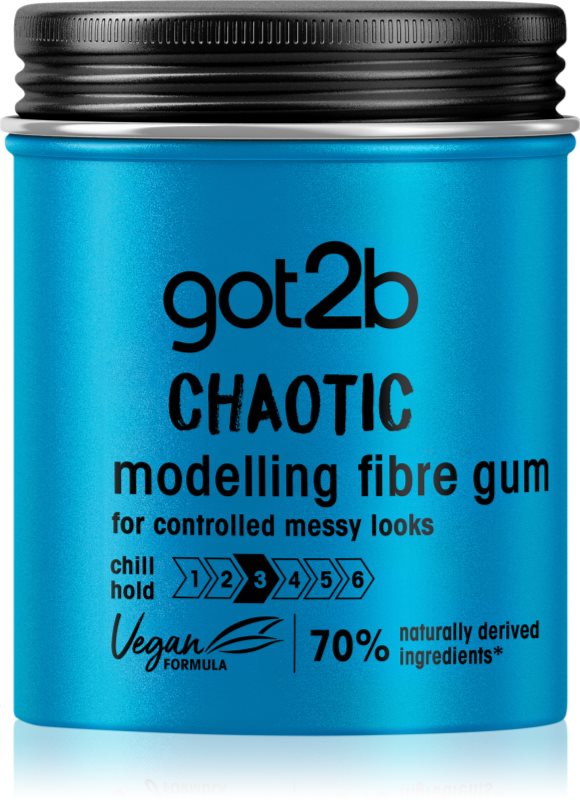 got2b Chaotic guma modelatoare pentru fixare și formă 100 ml