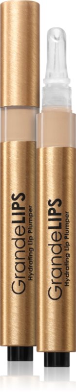 Grande Cosmetics GrandeLips Luciu de buze hidratant pentru un volum suplimentar cu acid hialuronic culoare Clear 2.4 ml