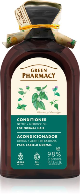 Green Pharmacy Nettle & Burdock oil Conditioner balsam pentru par normal 300 ml