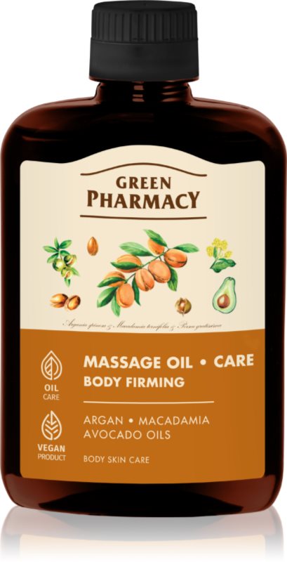 Green Pharmacy Firming Massage Oil ulei de masaj 200 ml