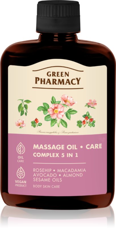 Green Pharmacy Complex 5in1 Massage Oil ulei de masaj 200 ml