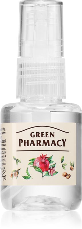 Green Pharmacy Argan Oil & Pomegranate Liquid silk serum ser pentru par deteriorat 30 ml