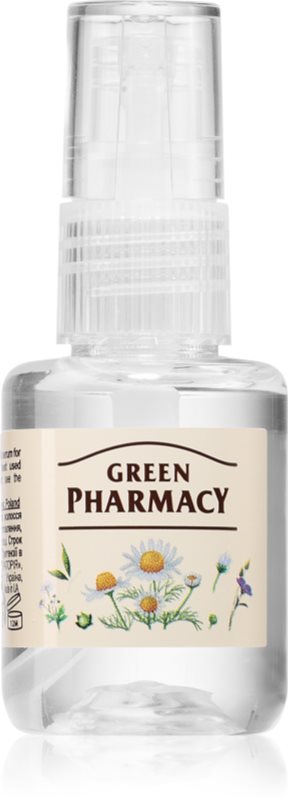 Green Pharmacy Chamomile & Linseed Oil Liquid silk serum ser pentru păr vopsit 30 ml