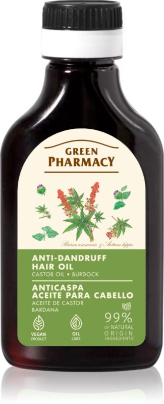 Green Pharmacy Burdock Oil Hair Oil ulei de ingrijire anti matreata 100 ml