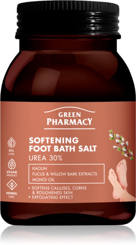 Green Pharmacy Foot Care Softening Foot Bath Salt saruri de baie pentru picioare 400 ml