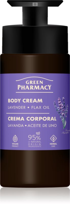 Green Pharmacy Lavender & Flax Oil crema de corp 739 ml