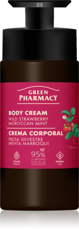 Green Pharmacy Wild Strawberry & Moroccan Mint Oil crema de corp 739 ml