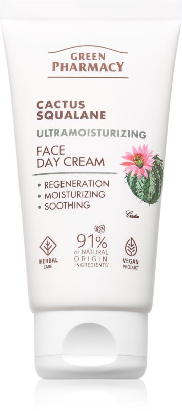 Green Pharmacy Cactus & Squalane Day Face Cream crema de zi hidratanta 50 ml