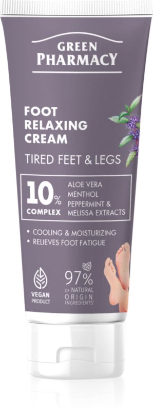Green Pharmacy Foot Care Relaxing Foot Cream crema relaxantă pentru picioare 75 ml