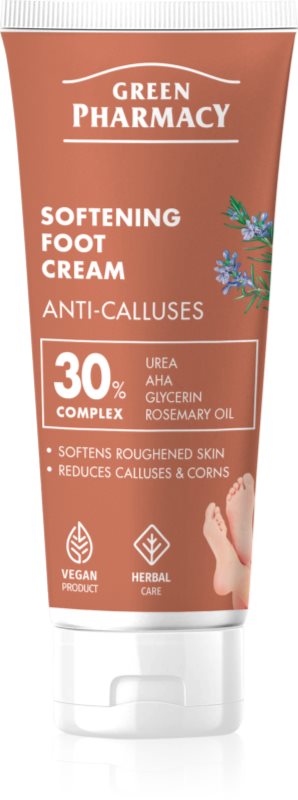 Green Pharmacy Foot Care Softening Foot Cream crema catifelanta pentru picioare 75 ml