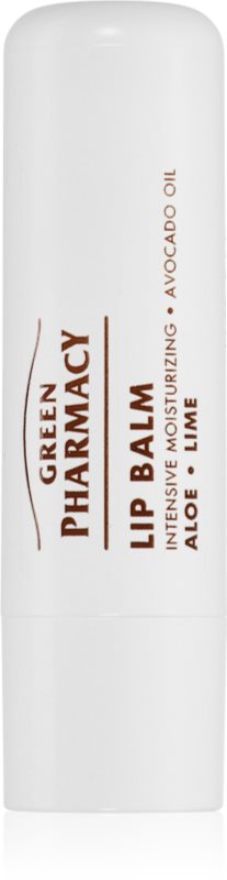 Green Pharmacy Aloe Lip Balm balsam de buze ultra-hidratant SPF 10 3.6 ml