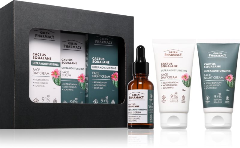 Green Pharmacy Cactus & Squalane Set set cadou pentru hidratare si fermitate