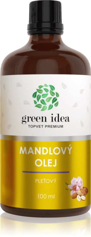 Green Idea Almond oil ulei facial presat la rece 100 ml