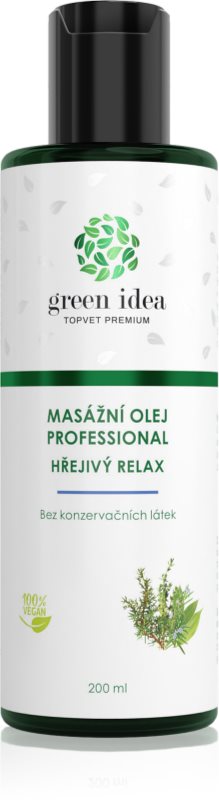 Green Idea Massage oil warm relaxation ulei de masaj 200 ml