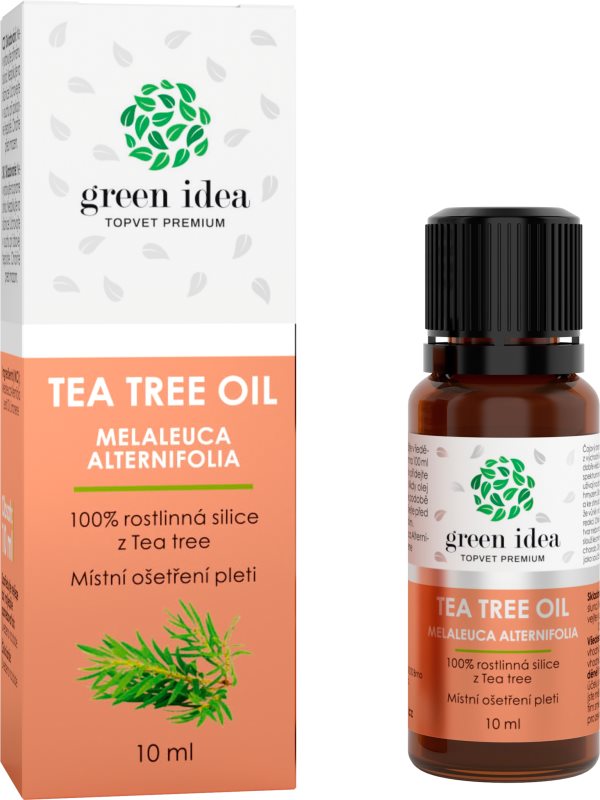Green Idea Tea Tree Oil ulei 100 % pentru tratament local 10 ml