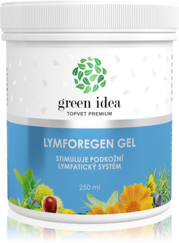 Green Idea Lymforegen gel pentru masaj 250 ml