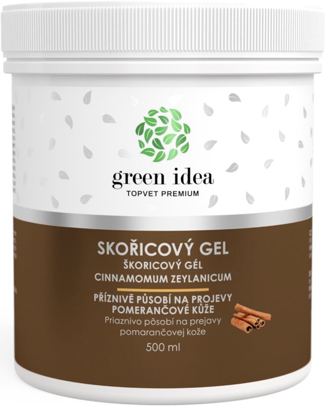 Green Idea Skořicový gel gel pentru masaj
