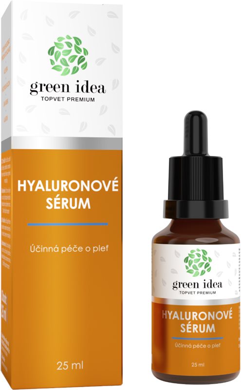 Green Idea Topvet premium herbal teas Hyaluronové sérum ingrijirea pielii 25 ml