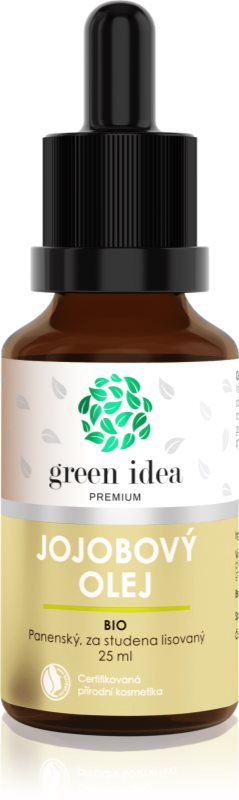 Green Idea Organic jojoba oil ulei de jojoba bio presat la rece 25 ml