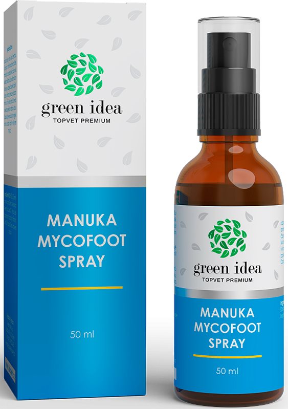 Green Idea MANUKA Mycofoot deodorant pentru picioare 50 ml