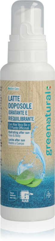 Greenatural After-Sun Body Milk lotiune hidratanta dupa plaja 150 ml