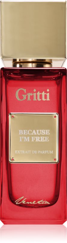 Gritti Beacause I'm Free extract de parfum unisex 100 ml