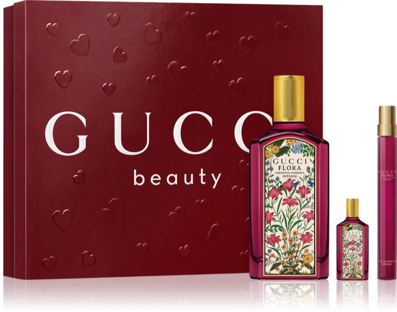Gucci Flora Gorgeous Gardenia Intense set cadou pentru femei