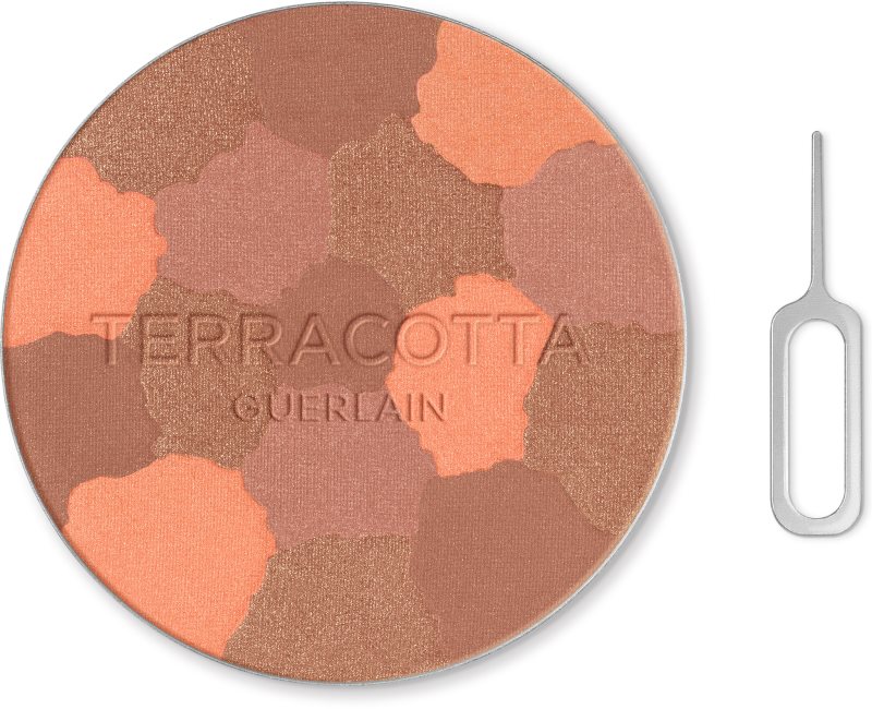 GUERLAIN Terracotta Light pulberi pentru evidentierea bronzului rezervă culoare 05 Deep Warm 10 g