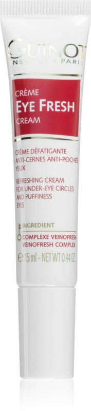 Guinot Eye Fresh crema pentru a calma ochii umflati si cercurile intunecate cu aplicator 15 ml