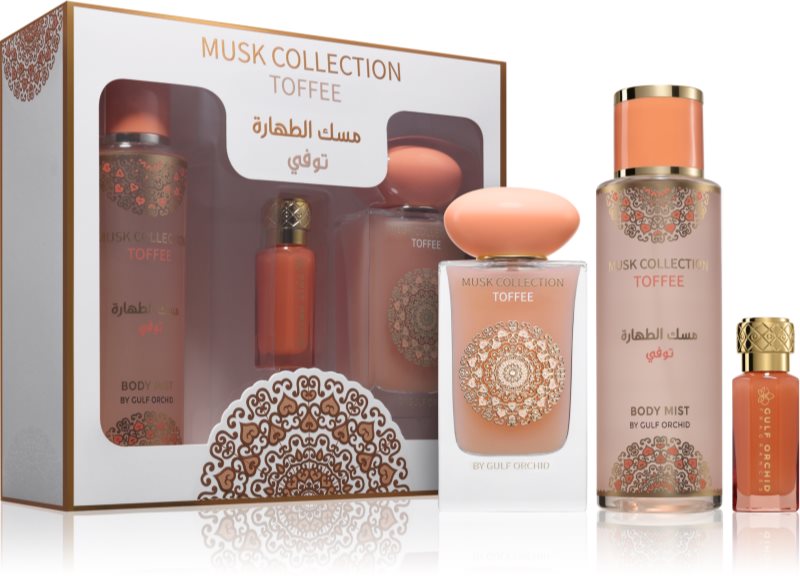 Gulf Orchid Musk Collection Toffee Musk set cadou unisex