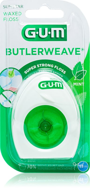G.U.M Butlerweave ata dentara cu aroma de menta 55 m