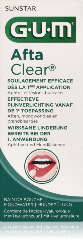 G.U.M Aftaclear apă de gură 120 ml