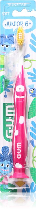 G.U.M Junior 6+ Monsters perie de dinti pentru copii 6+ 1 buc