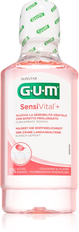 G.U.M SensiVital apă de gură pentru dinti sensibili 300 ml