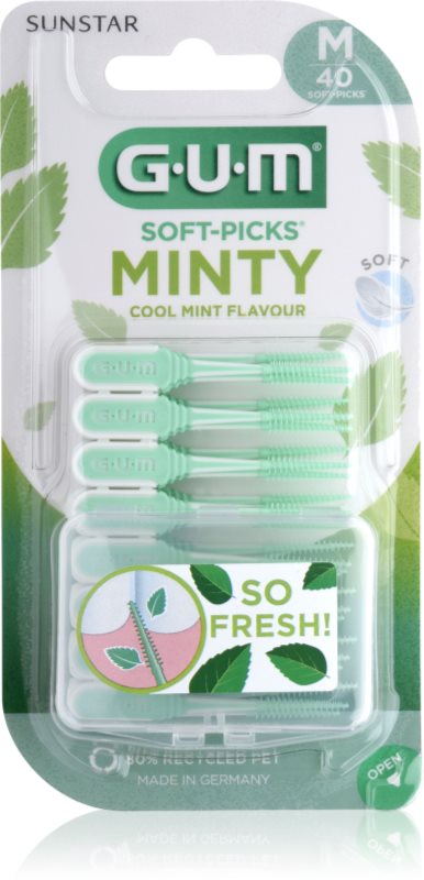 G.U.M Soft-Picks Comfort Mint scobitoare interdentara 40 buc