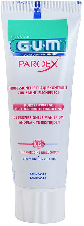 G.U.M Paroex Toothpaste pastă de dinți pentru protecția gingiilor impotriva paradontozei 75 ml