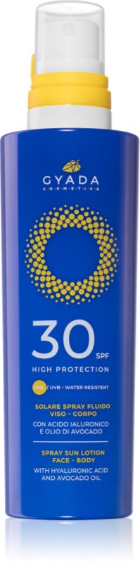 Gyada Cosmetics Solar High Protection crema de protectie pentru fata si corp SPF 30 200 ml