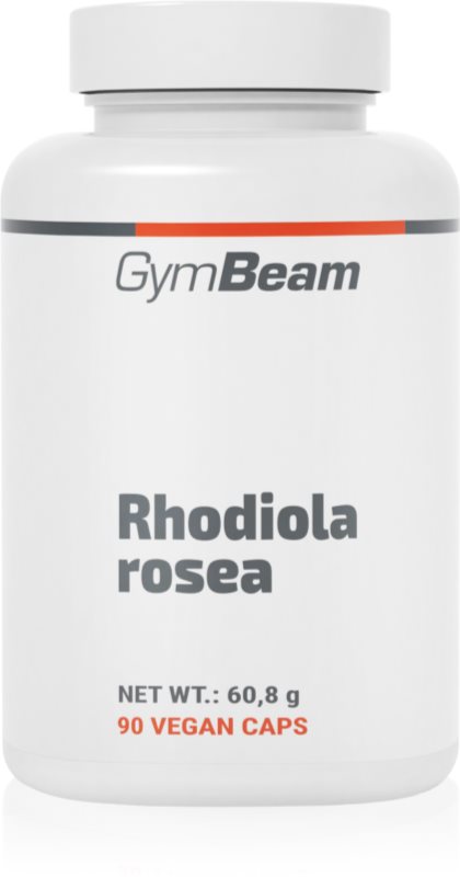 GymBeam Rhodiola Rosea capsule pentru susținerea memoriei și a concentrării 60.8 g