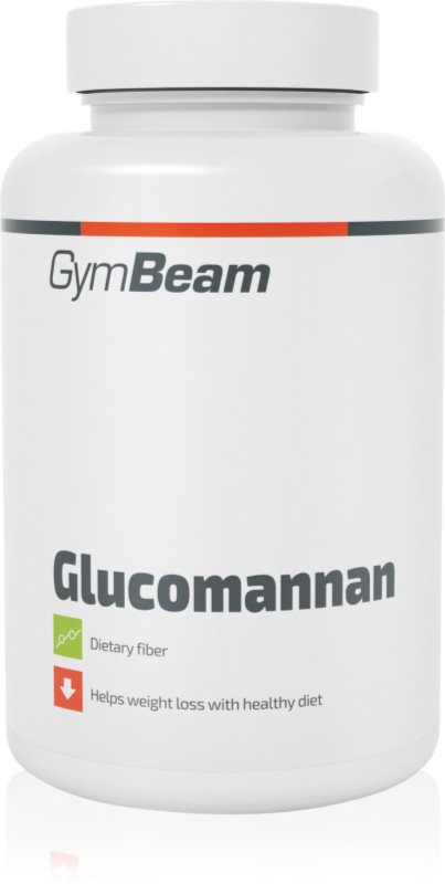 GymBeam Glucomannan tablete pentru menținerea nivelului normal de colesterol 132 g