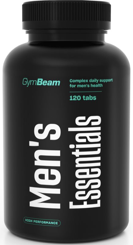 GymBeam Men's Essentials complex multivitaminic pentru barbati 176 g