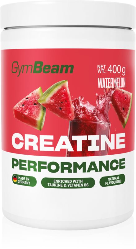 GymBeam Creatine Performance pulbere pentru susținerea performanțelor sportive