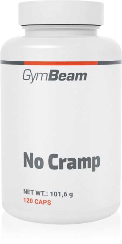 GymBeam No Cramp capsule pentru funcționarea normală a sistemului imunitar, sănătatea oaselor și activitatea musculară 138 g