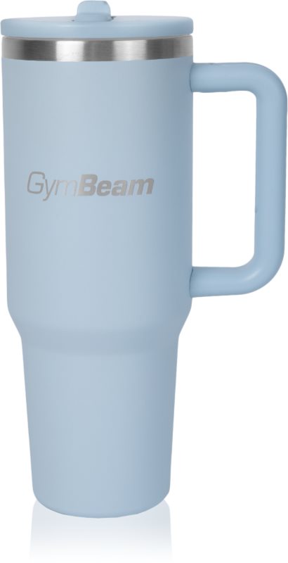 GymBeam Thermo Tumbler pahar din oțel inoxidabil cu pai